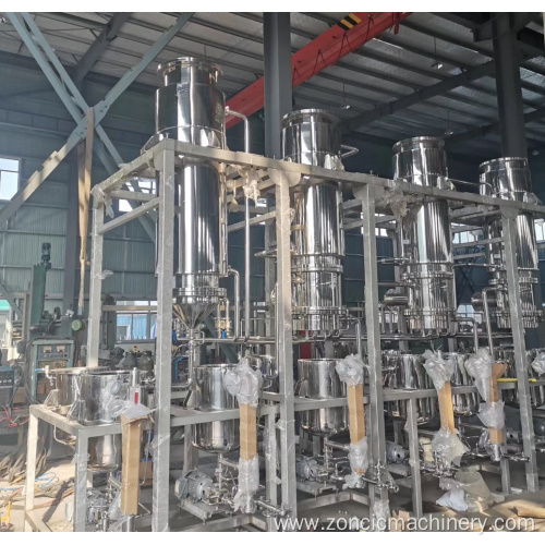 fish oil wiped film molecular distillation machine